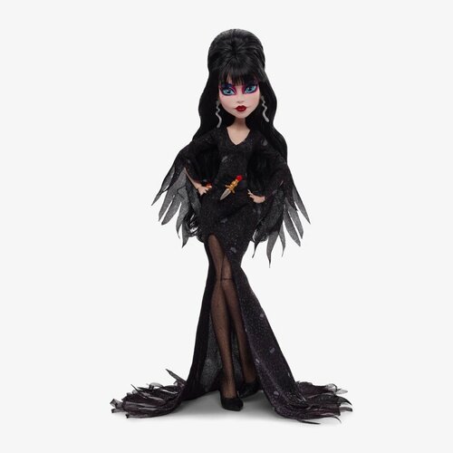 Кукла Monster High Skullector Elvira Doll (Монстр Хай Эльвира) кукла monster high школьная ярмарка хит бернс 26 см chw72