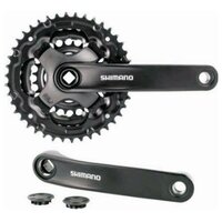 Система SHIMANO TY301, 175мм, 42/34/24, черн, б/уп