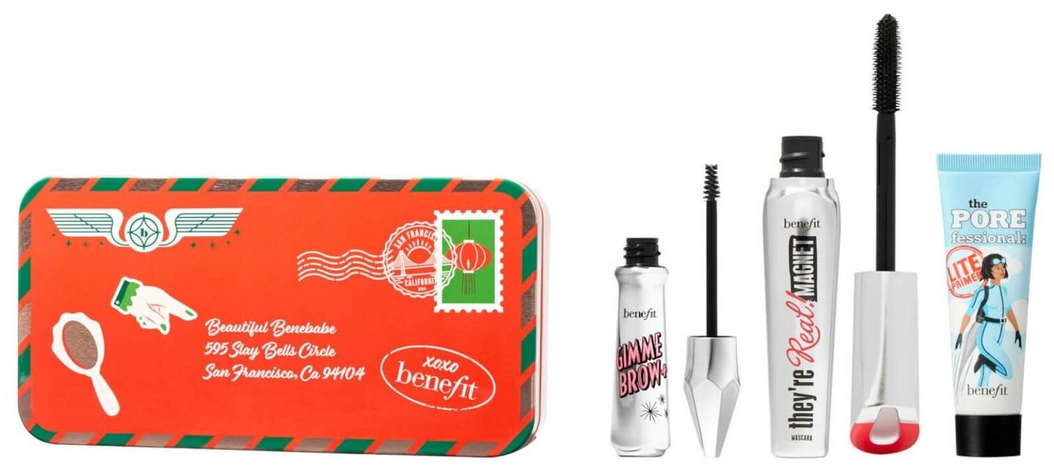 Подарочный набор косметики для лица и глаз BENEFIT Stamp of Beauty