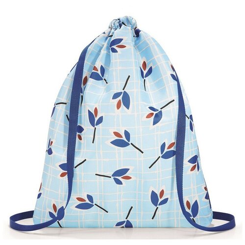 Рюкзак складной Mini maxi sacpack leaves blue AU4064