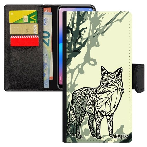 фото Чехол-книжка на мобильный samsung galaxy s8, "лиса" коварная лисенок utaupia