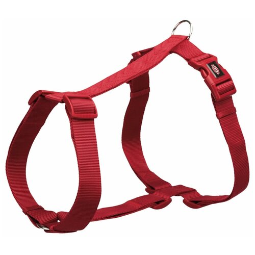 Шлейка Premium H-harness, XL–XXL: 85–130 см/38 мм, красный