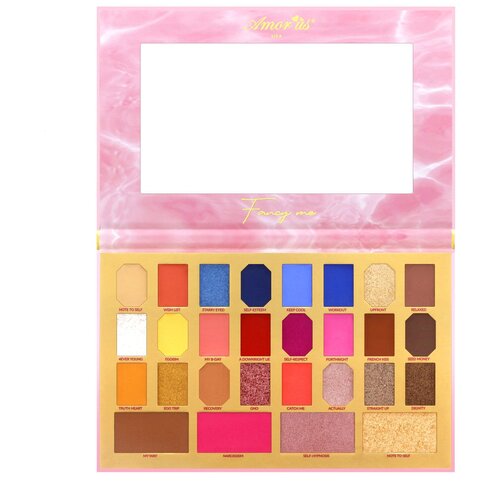 Amor us, Палетка теней 28 оттенков FANCY ME
