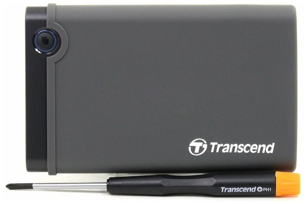 SATA Transcend StoreJet 25CK3 Grey USB 3.0 - фото №7
