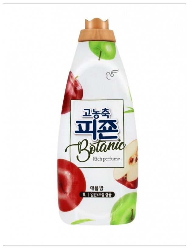 фото Pigeon Corporation Кондиционер суперконцентрированный, формула с аромакапсулами для белья Botanic Apple Bomb, 1000 мл