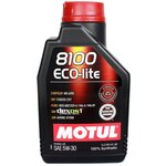 Синтетическое моторное масло Motul 8100 Eco-lite 5W30 - изображение