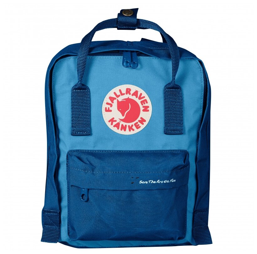 Рюкзак Fjallraven Save the Arctic Fox Kanken Mini 539-508 (Lake Blue)