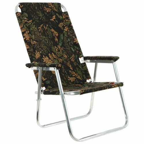 Кресло-шезлонг 4 Медведь до 110 кг цвет микс 5164₽