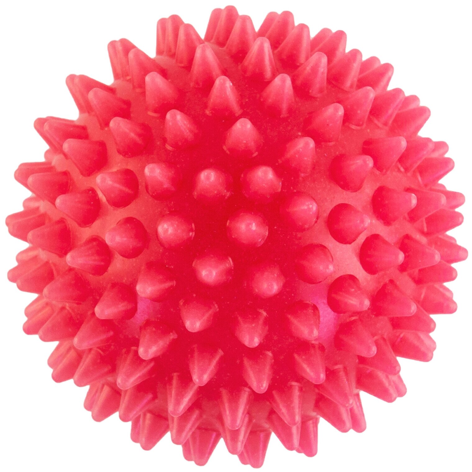 Массажный мяч 7 см, цвет красный