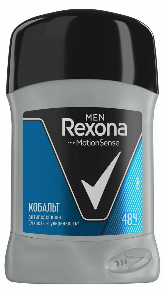 Антиперспирант стик Rexona Men Кобальт, 50 мл, 2 шт