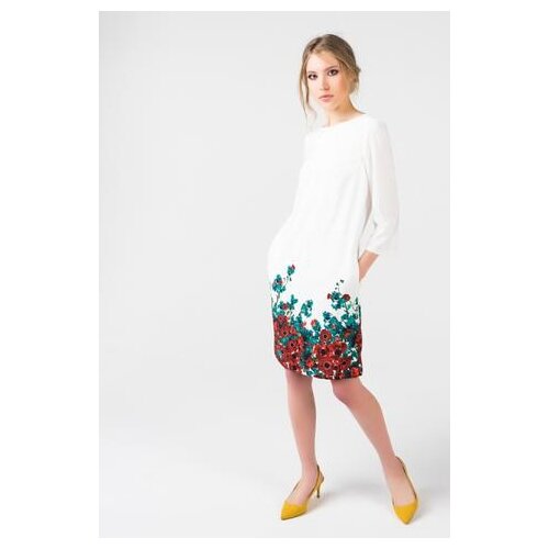 фото Платье la vida rica 5737 женское цвет зеленый цветы р-р 48