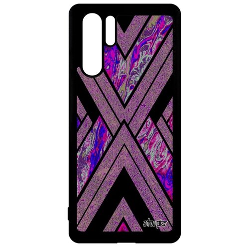 фото Чехол для смартфона p30 pro, "х-орнамент" треугольник рельеф utaupia