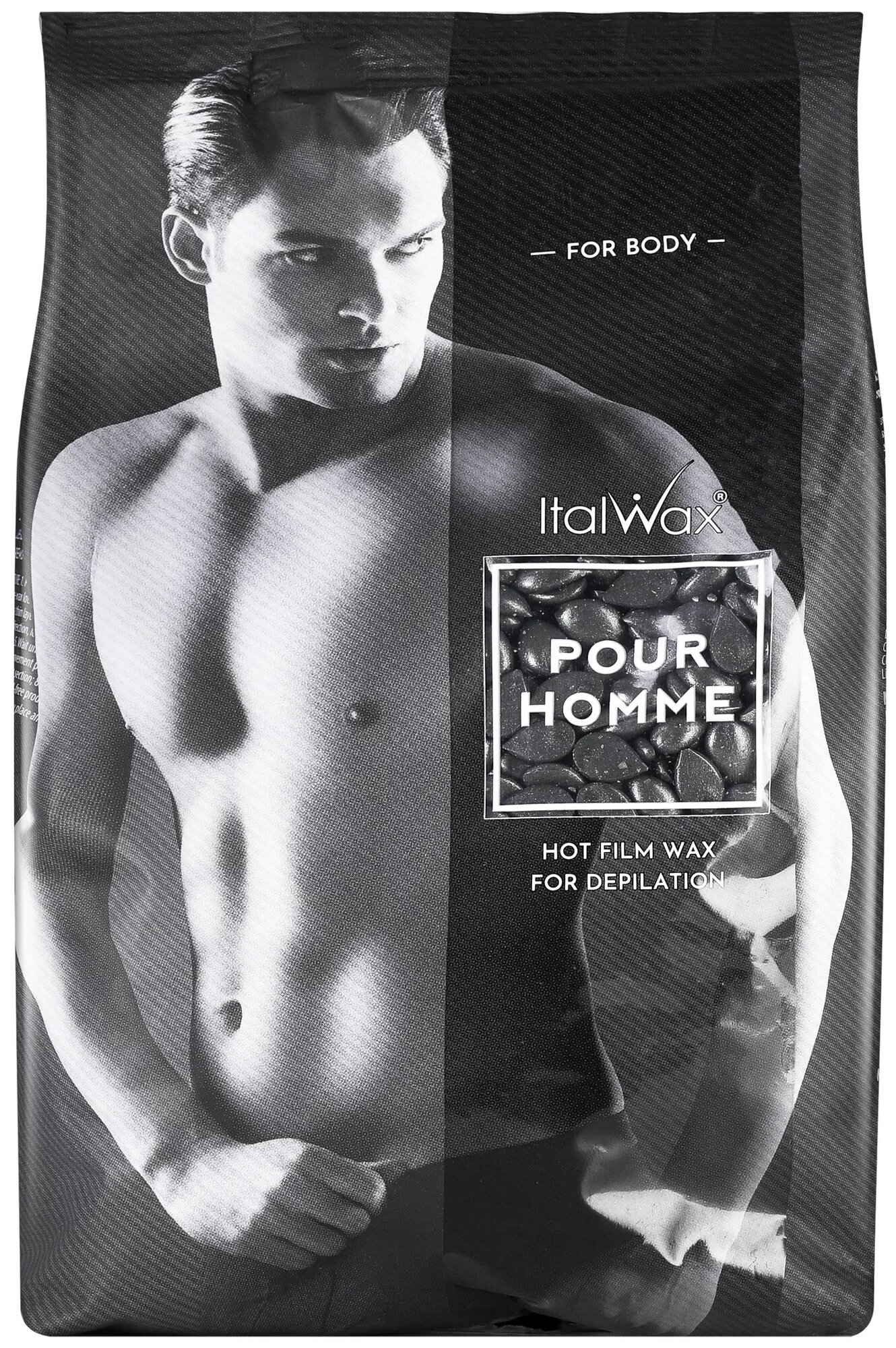 Воск пленочный Italwax POUR HOMME Мужской 1кг