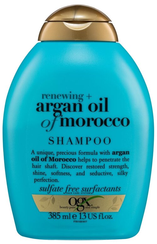 OGX шампунь Renewing+ Argan Oil of Morocco восстанавливающий, 385 мл