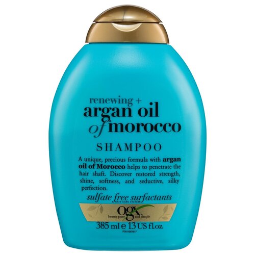 OGX шампунь Renewing+ Argan Oil of Morocco восстанавливающий, 385 мл ogx shampoo renewing argan oil of morocco 13 fl oz 385 ml