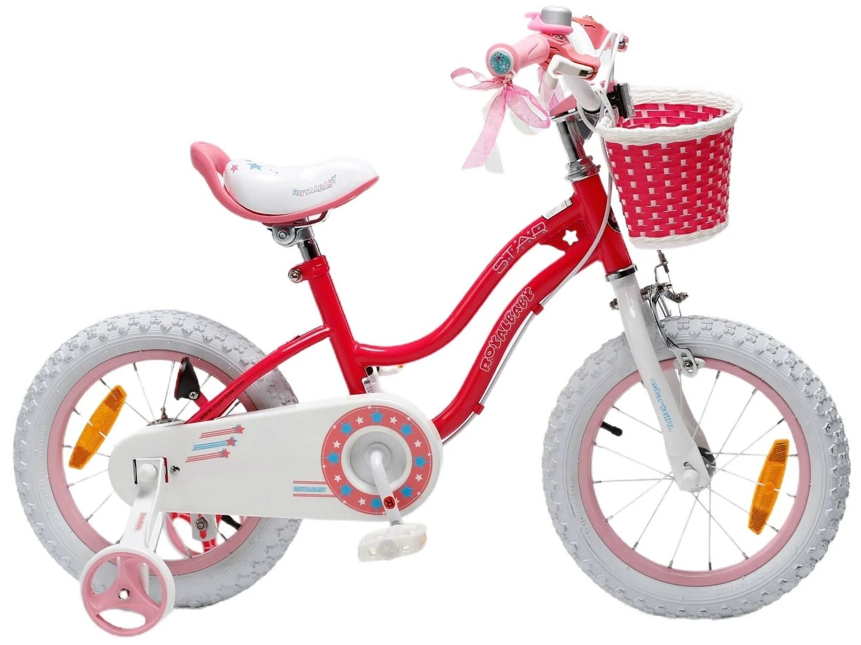Детский велосипед Royal Baby RB12G-1 Stargirl Steel 12 рама 23 Розовый