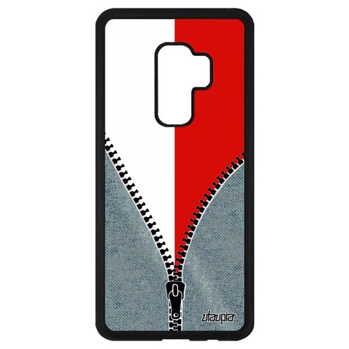 фото Чехол для смартфона galaxy s9 plus, "флаг польши на молнии" страна туризм utaupia