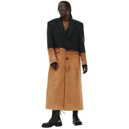 фото Vetements пальто с эффектом тай дай s