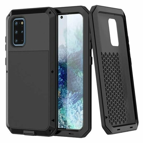 Ударопрочный чехол LunaTik Taktik Extreme для Samsung Galaxy S20 Plus, цвет Jet Black ударопрочный чехол lunatik taktik extreme для samsung galaxy s20 ultra цвет satin red