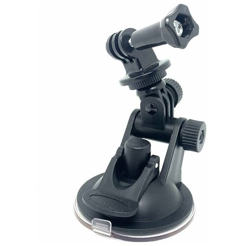 Присоска на стекло для экшен камер и видеорегистраторов (KingMa) multi function action camera flexible clamp arm bracket holder mount adapter for gopro hero 8 7 6 5 4 3 2 1 action camera