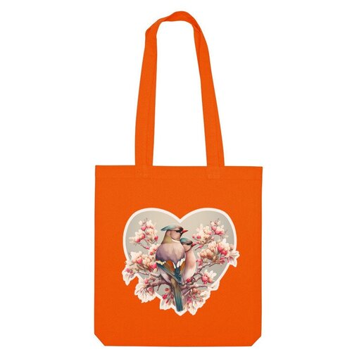 фото Сумка шоппер us basic, оранжевый