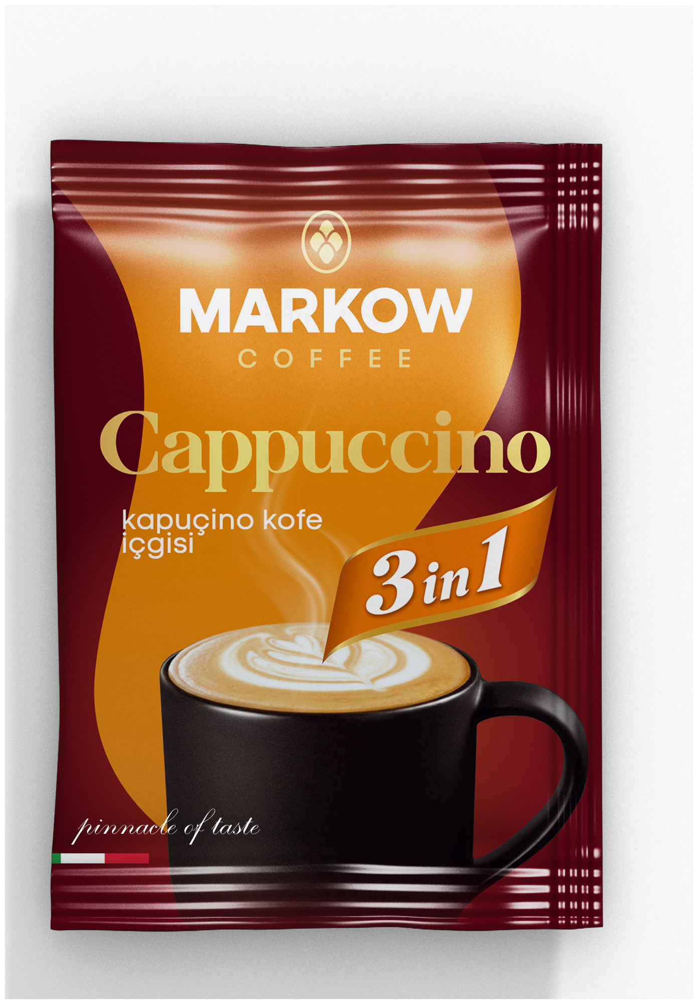 Кофе растворимый 3в1 Ассорти 1уп MARKOW (5 видов по 5 шт) - фотография № 3