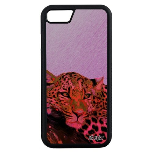 фото Чехол на телефон apple iphone 8, "леопард" охота барс utaupia