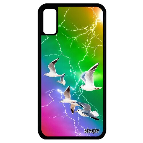 фото Чехол для мобильного iphone x, "чайки" моевка крачка utaupia
