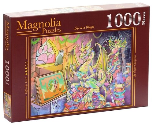 Пазл Magnolia 1000 деталей: Диссэктолог - любитель пазлов