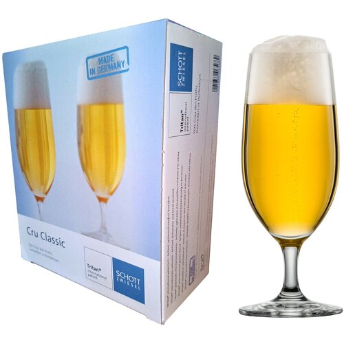 Набор из 2 бокалов для пива Schott Zwiesel Cru Classic 370 мл