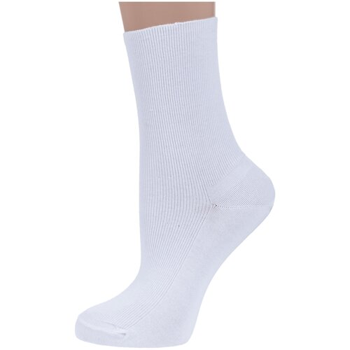 фото Женские медицинские носки dr. feet (pingons) белые, размер 25