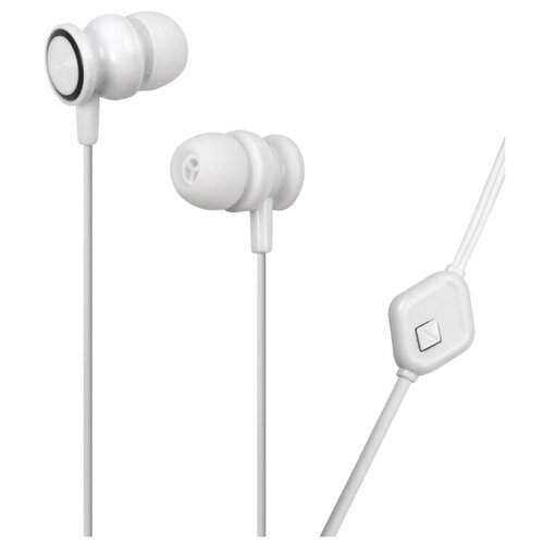 Наушники Red Line Stereo Headset SP10 с микрофоном белые 1637₽