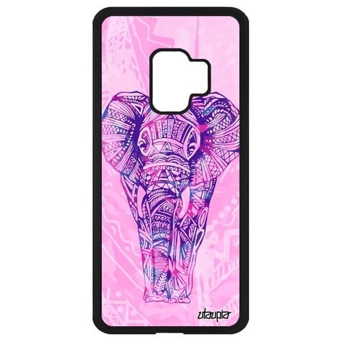 фото Чехол на мобильный samsung galaxy s9, "слон" саванна elephant utaupia