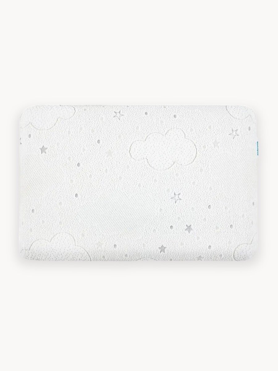 Подушка Askona Kids (Аскона) Navi, анатомическая, для детей, пена с эффектом памяти, съёмный чехол