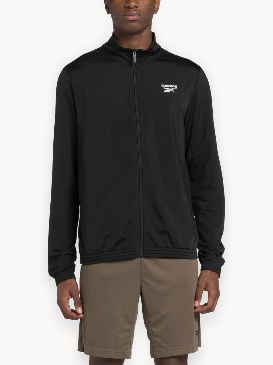 Олимпийка Reebok Identity Small Logo Track, размер XL INT, , черный