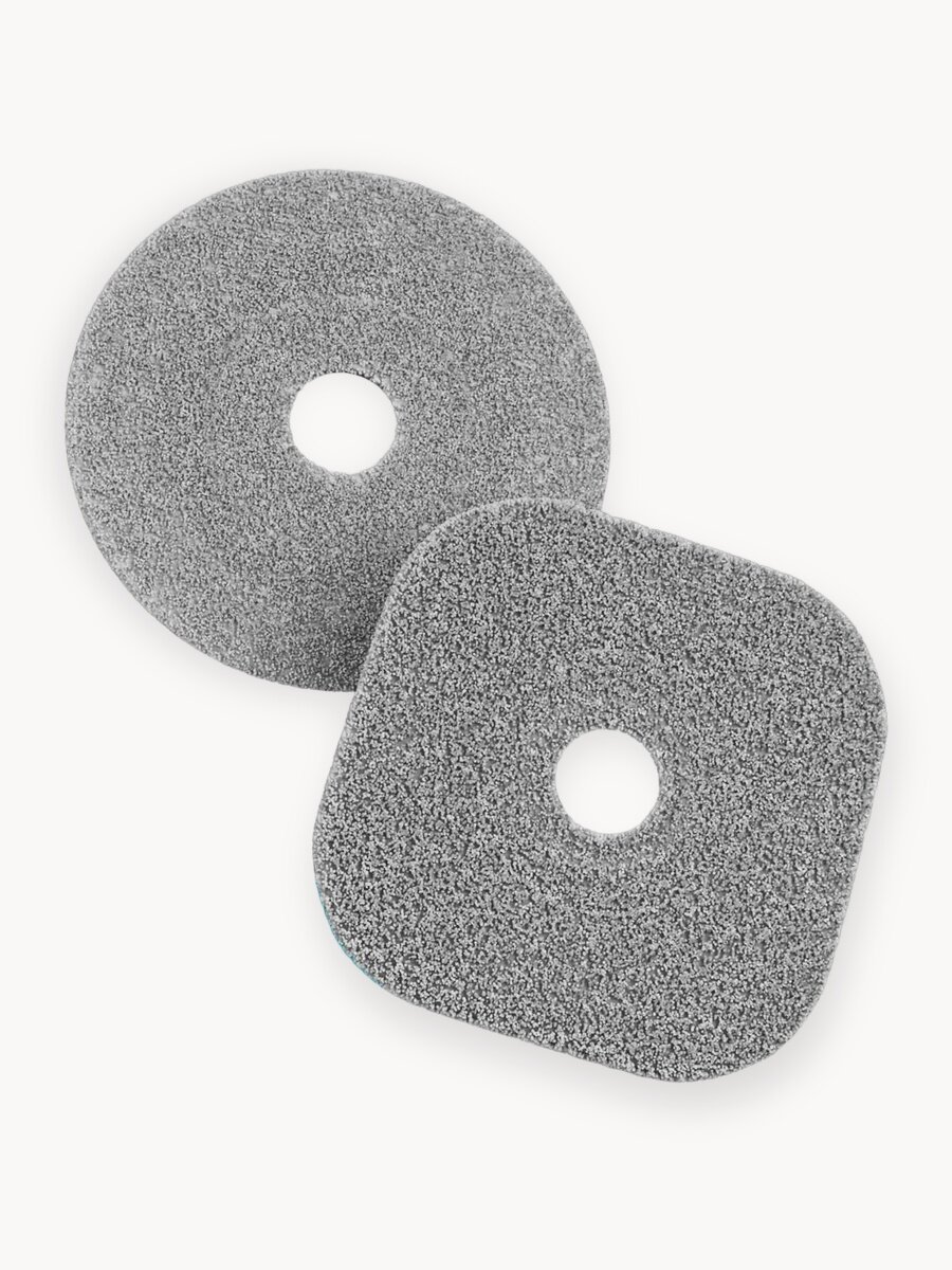 Сменные насадки на швабру с отжимом и ведром Vidovito из микрофибры, 2 шт. Совместимость в описании.