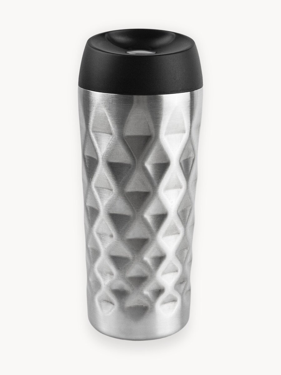 Термокружка для кофе Good Sale, нержавеющая сталь, 380 мл, серебристая