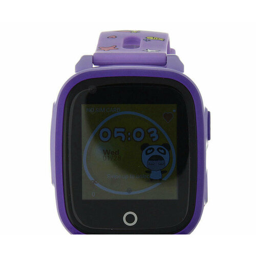 outdoor gps and sports smart watch without bluetooth calling GPS Smart Kids Watch RW33 фиолет