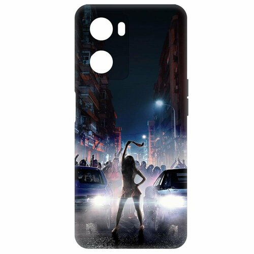 Чехол-накладка Krutoff Soft Case Форсаж. Стритрейсинг для Oppo A57s черный чехол накладка krutoff soft case форсаж стритрейсинг для vivo y36 черный