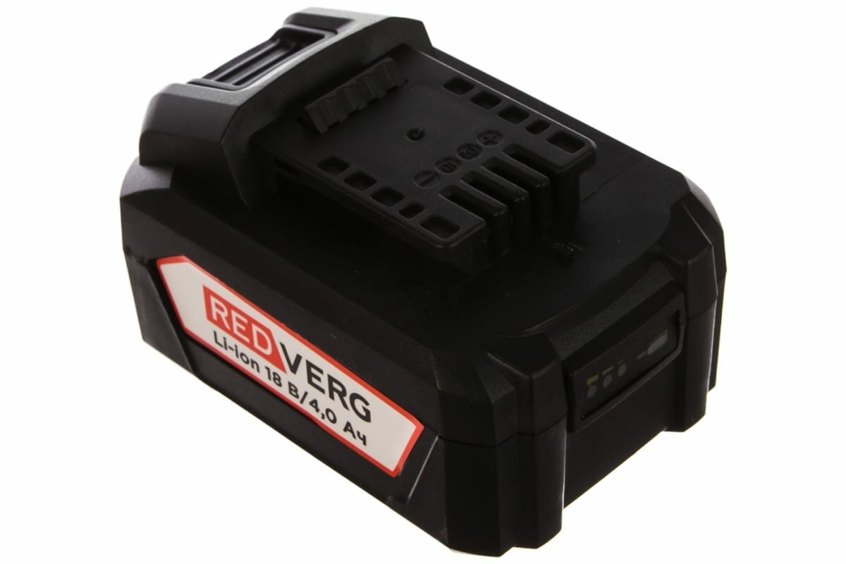 Аккумуляторы Для Инструмента Аккумулятор Li-Ion 18 В, 4.0 Ач REDVERG 6628352