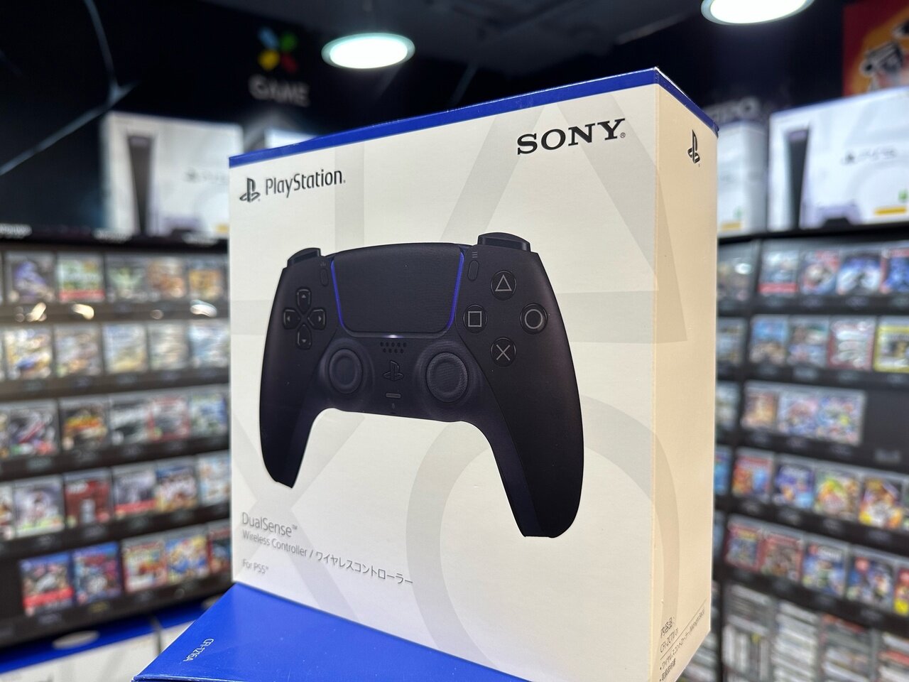 Геймпад беспроводной Sony DualSense (CFI-ZCT1), черная полночь PlayStation - фото №9