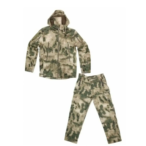 фото Боевой тактический костюм на флисе softshell цвет мох размер 54 без бренда