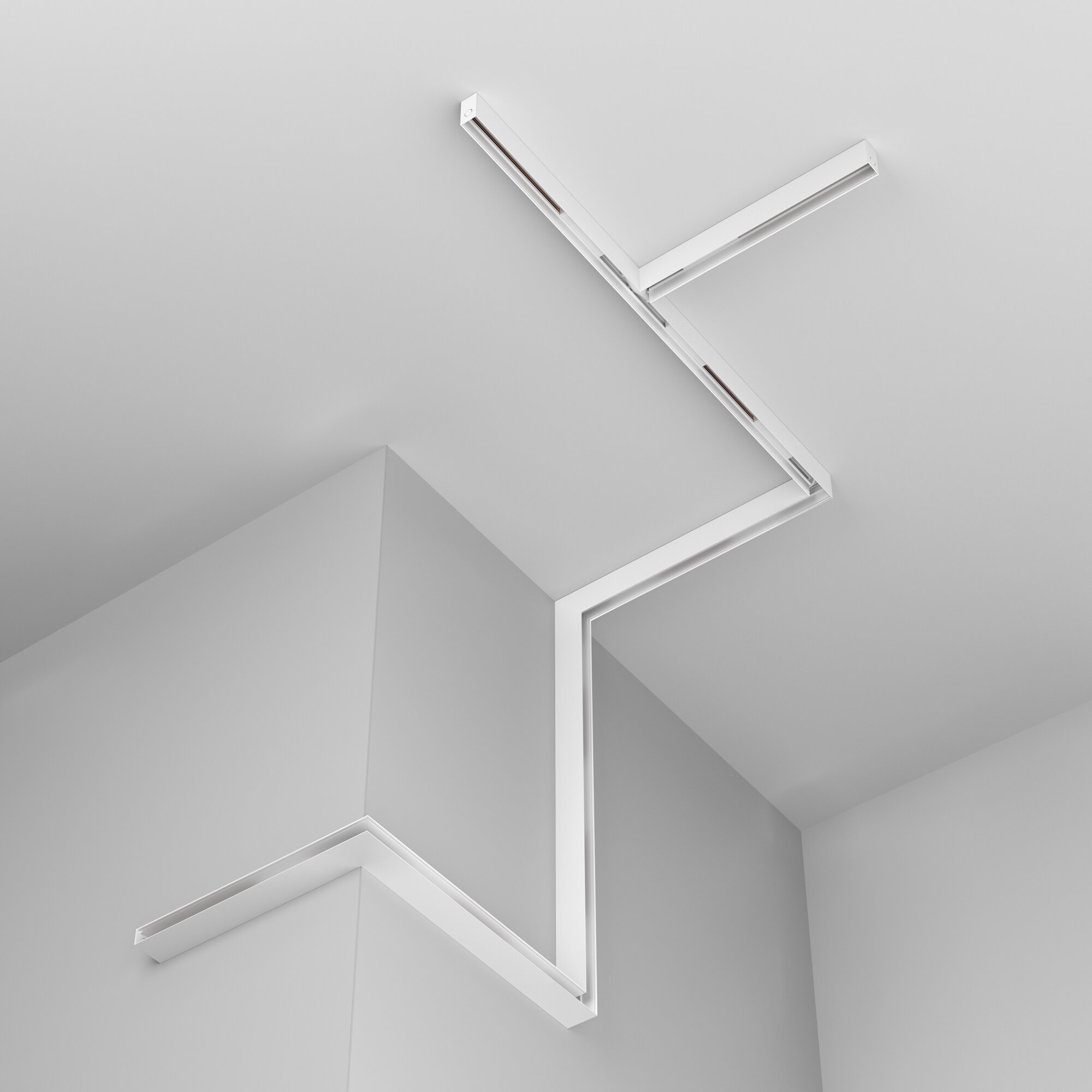 Шинопровод 3м Exility накладной/подвесной белый, TRX034-413W Technical - фото №5