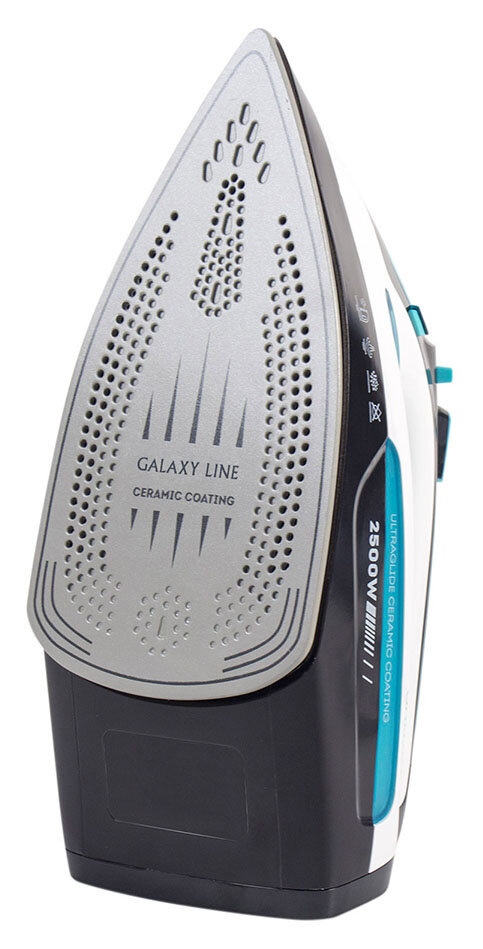 Утюг Galaxy Line GL 6123 2500Вт бирюзовый/белый