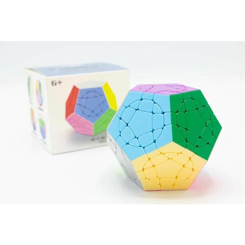 Головоломка додекаэдр ShengShou Crazy Megaminx v2 3x3, color головоломка shengshou crazy cube 4x4 color