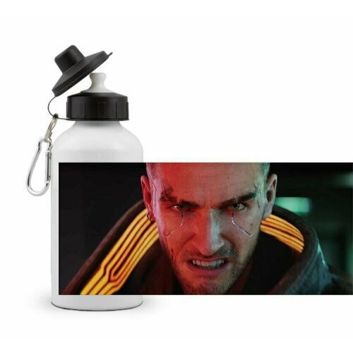 фото Спортивная бутылка киберпанк, cyberpunk №2 goodbrelok