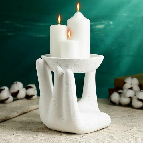 Подсвечник 7х17 см Гипс 3812₽