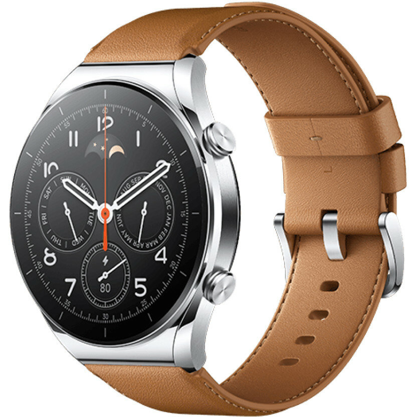 Умные часы Xiaomi Watch S1 GL Silver (2 ремешка)