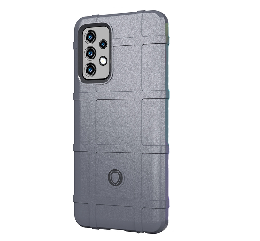 Чехол-бампер MyPads для Samsung Galaxy A52 5G (SM-A525F) 2021 противоударный усиленный ударопрочный серый