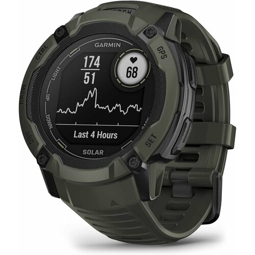 Умные часы Garmin Instinct 2X solar moss 51659₽